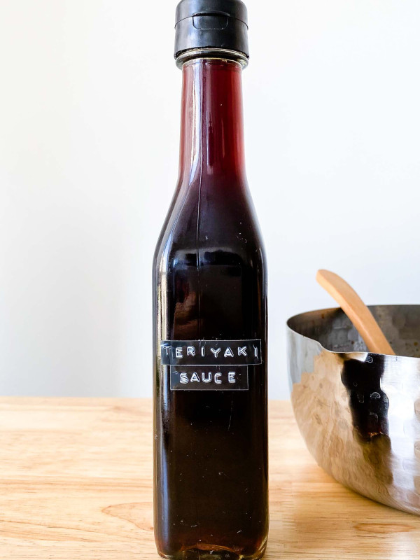 japanese teriyaki sauce in a bottle