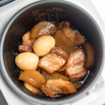 rice cooker butabara daikon and hard boiled eggs